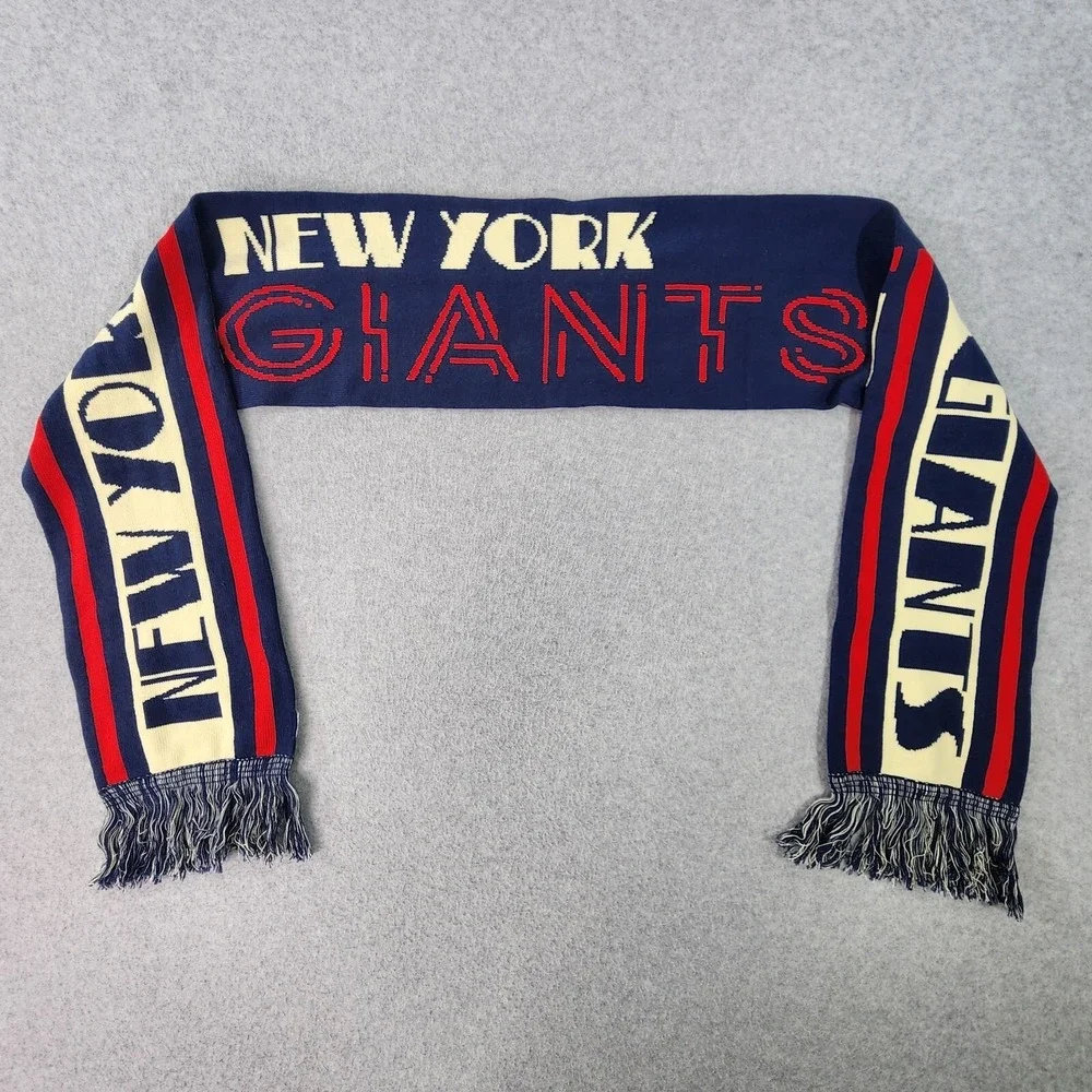 New York Giants‎ NFL Reversible Scarf Adult Red White Blue Foco Forever